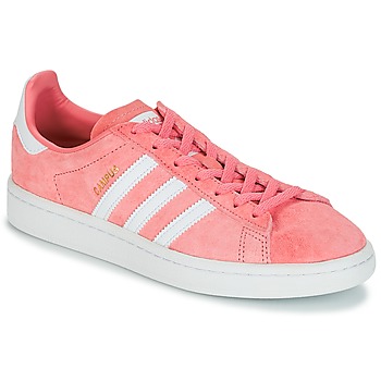 Shoes Women Low top trainers adidas Originals CAMPUS W Pink
