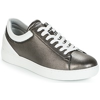Shoes Women Low top trainers Emporio Armani BRUNA Pewter