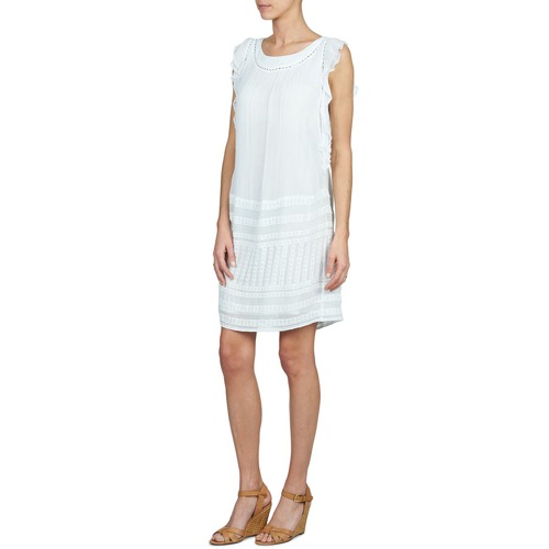 Clothing Women Short Dresses Stella Forest AUDRENE White YV9188