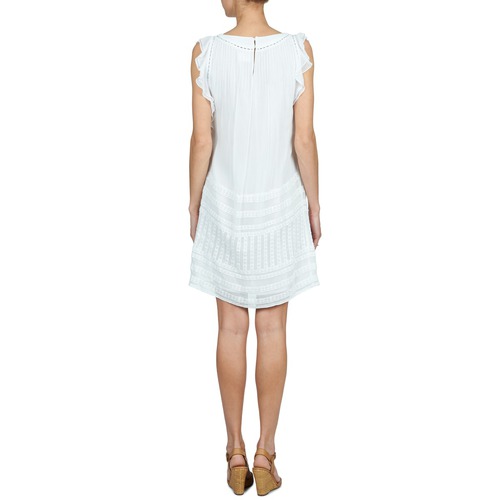 Clothing Women Short Dresses Stella Forest AUDRENE White YV9188