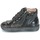 Shoes Girl High top trainers Acebo's DOLAGIRI Black / Silver