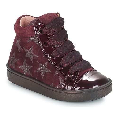 Shoes Girl High top trainers Acebo's MASSA Bordeaux