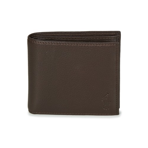 Polo Ralph Lauren EU BILL W/ C-WALLET-SMOOTH LEATHER Brown - Free delivery  | Spartoo NET ! - Bags Wallets Men USD/$