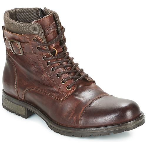 Jack & Jones ALBANY LEATHER - Free delivery | Spartoo NET ! - Shoes Men USD/$129.00