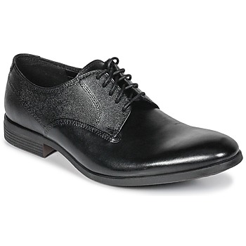 Shoes Men Derby shoes Clarks GILMORE  black / Leather