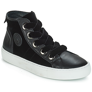 Shoes Women High top trainers Pataugas Zally Black