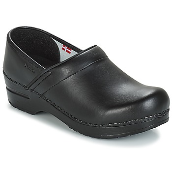 Shoes Men Clogs Sanita PROF Black