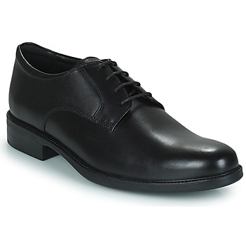 Shoes Men Derby shoes Geox CARNABY D Black
