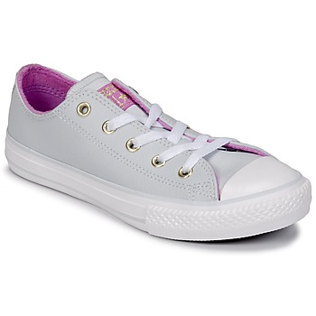 Shoes Girl High top trainers Converse CHUCK TAYLOR ALL STAR HI Pure / Platinum / Fuschia /  glow / White