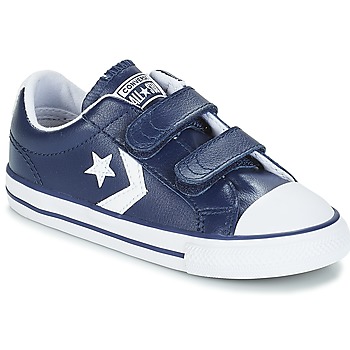 Shoes Children Low top trainers Converse STAR PLAYER EV V OX Navy / White