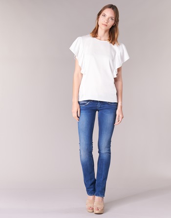 Clothing Women straight jeans Pepe jeans VENUS Blue / Medium