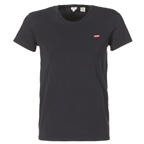Levi's PERFECT Black - Free delivery | Spartoo NET ! - Clothing t-shirts