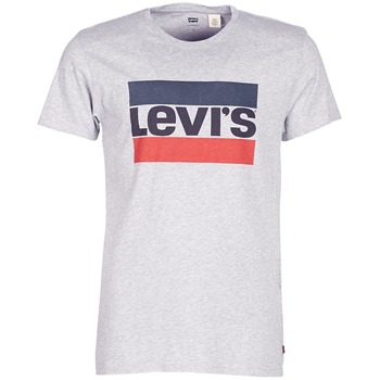 Clothing Men short-sleeved t-shirts Levi's SPORTSWEAR LOGO GRAPHIC Grey