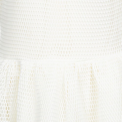 Clothing Women Short Dresses Brigitte Bardot AGNES White YV9163