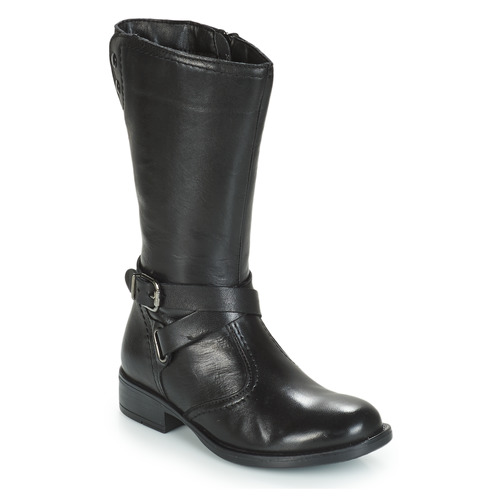 Shoes Girl Boots André HIVER Black