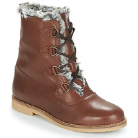 Shoes Women Mid boots André CHAMONIX Brown