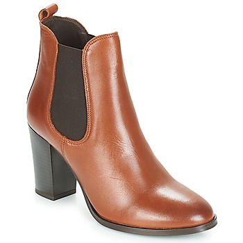 Shoes Women Ankle boots André CLAFOUTI Brown