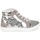 Shoes Women High top trainers André LOTUS Silver
