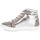 Shoes Women High top trainers André LOTUS Silver