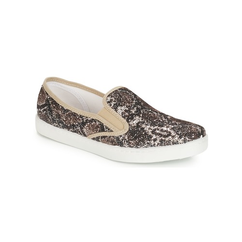 Shoes Women Slip ons André SAUVAGE Beige