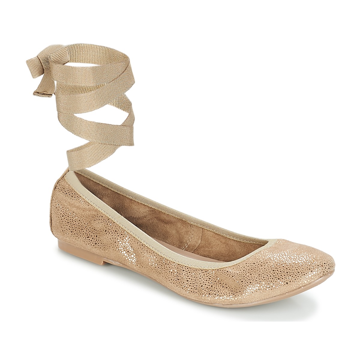 Shoes Women Ballerinas André ACTEE Taupe