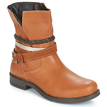 Shoes Girl Mid boots Citrouille et Compagnie FURAMO Camel