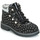 Shoes Girl Mid boots Citrouille et Compagnie JORDA Black / Silver