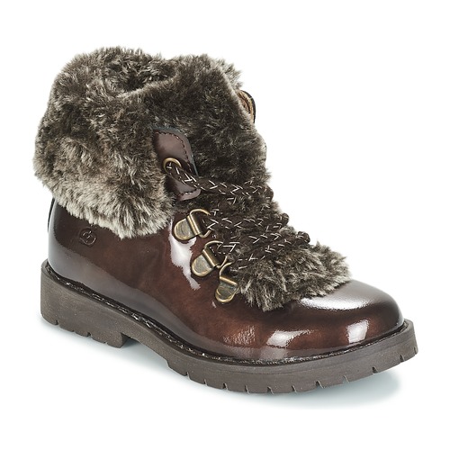 Shoes Girl Mid boots Citrouille et Compagnie JITTER Brown