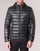 Clothing Men Duffel coats Emporio Armani EA7 TRAIN CORE ID M DOWN LIGHT Black / Gold