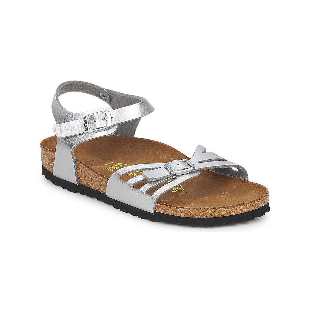 Wrijven Volgen rukken Birkenstock BALI Silver - Free delivery | Spartoo NET ! - Shoes Sandals  Women USD/$75.20