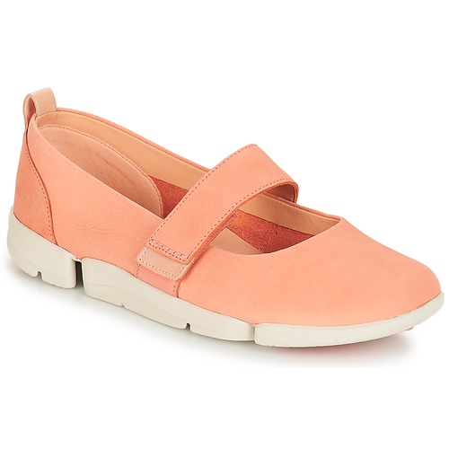 Clarks Tri Carrie Pink / Nubuck - Free delivery | Spartoo NET ! - Shoes Women USD/$88.00