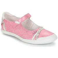 Shoes Girl Ballerinas GBB MARION Vte / Pink-white / Dpf