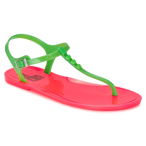 Shoes Women Sandals Love Moschino JA16381G0KJN180A Green / Pink