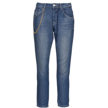 material Women straight jeans Gaudi AANDALEEB Blue / Medium