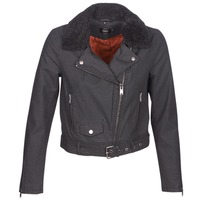 Clothing Women Leather jackets / Imitation le Only ONLCAROL Black