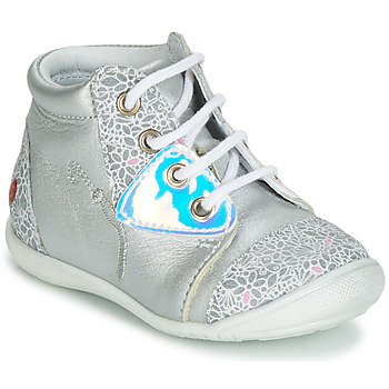 Shoes Girl High top trainers GBB VERONA Silver