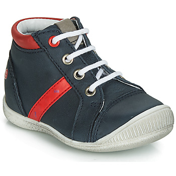 Shoes Boy High top trainers GBB TARAVI Marine / Red