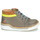 Shoes Boy High top trainers GBB QUITO Grey / Yellow
