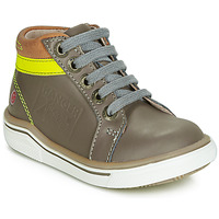 Shoes Boy High top trainers GBB QUITO Grey
