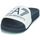 Shoes Sliders Emporio Armani EA7 SEA WORLD VISIBILITY SLIPPER White / Marine