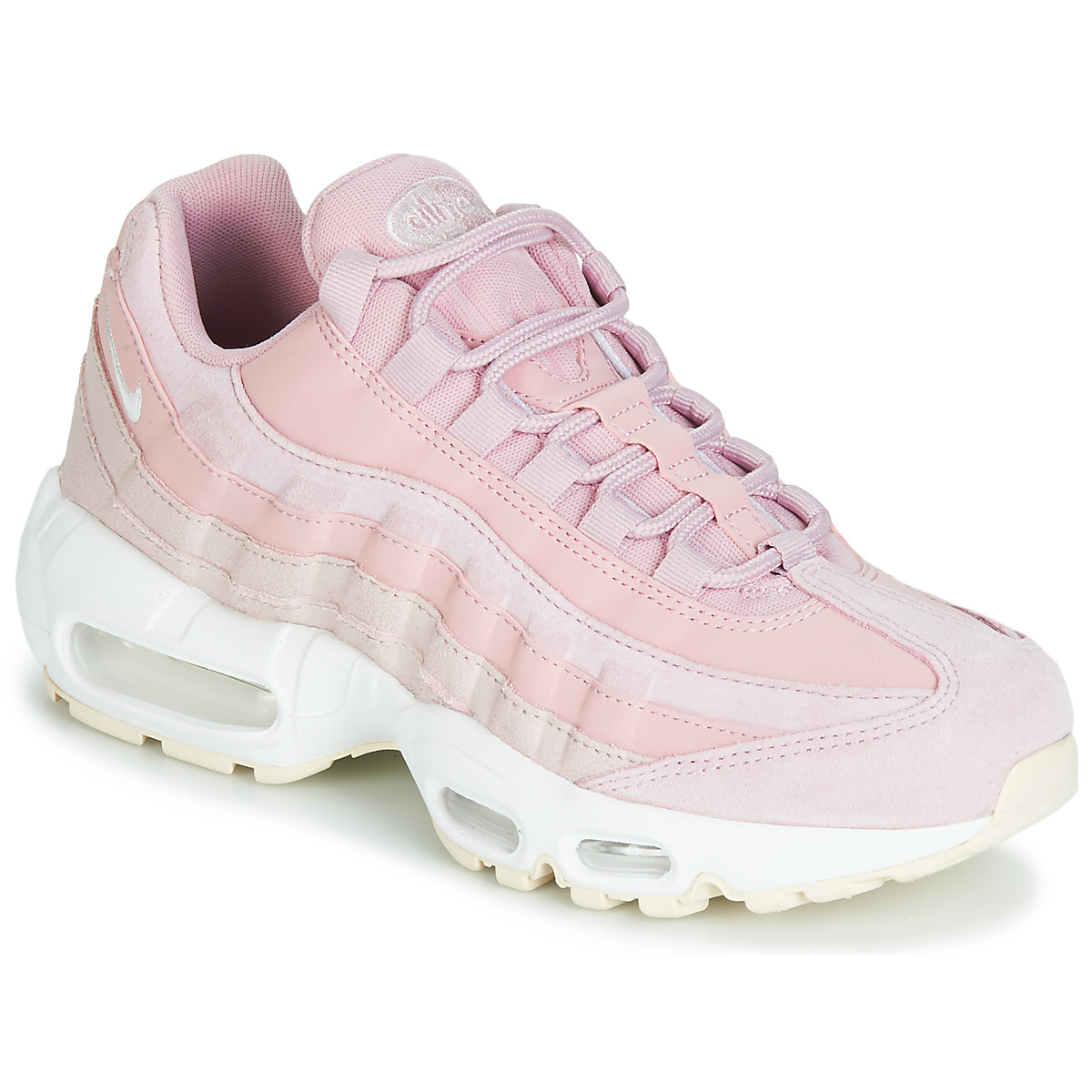 Nike AIR MAX 95 PREMIUM W Pink - Free delivery | Spartoo NET ! - Shoes Low  top trainers Women USD/$199.00